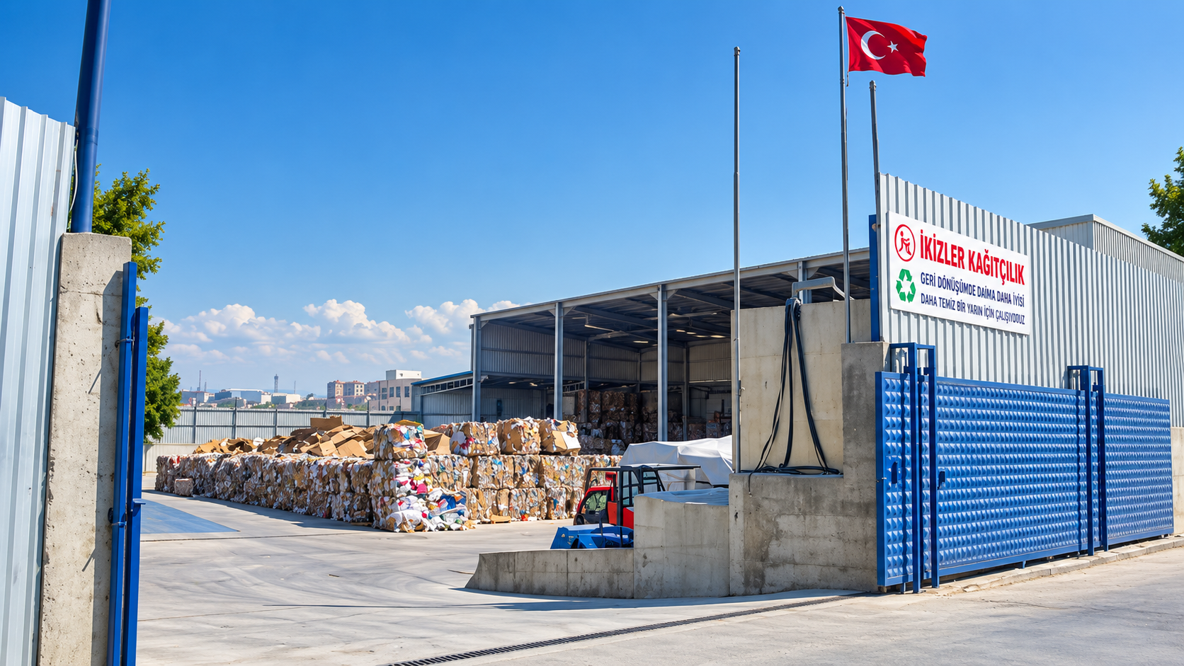İkizler Kağıt geri dönüşüm tesisi